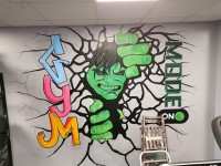 GYM ART/MURALS