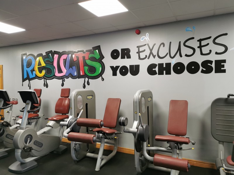 GYM ART/MURALS