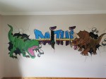 DINOSAUR WALL ART FOR BEDROOM /PLAYROOMS