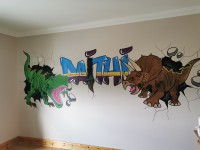 DINOSAUR WALL ART FOR BEDROOM /PLAYROOMS