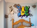 Fortnite wall mural